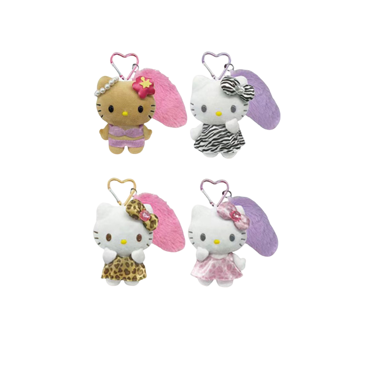 【正品】日版nic联名豹纹Kitty挂件
