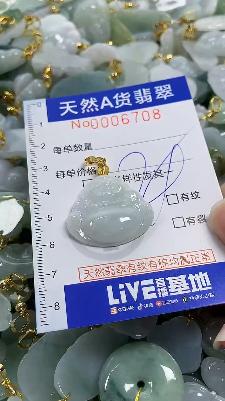 颈饰未镶嵌翡翠纯天然货a翡翠