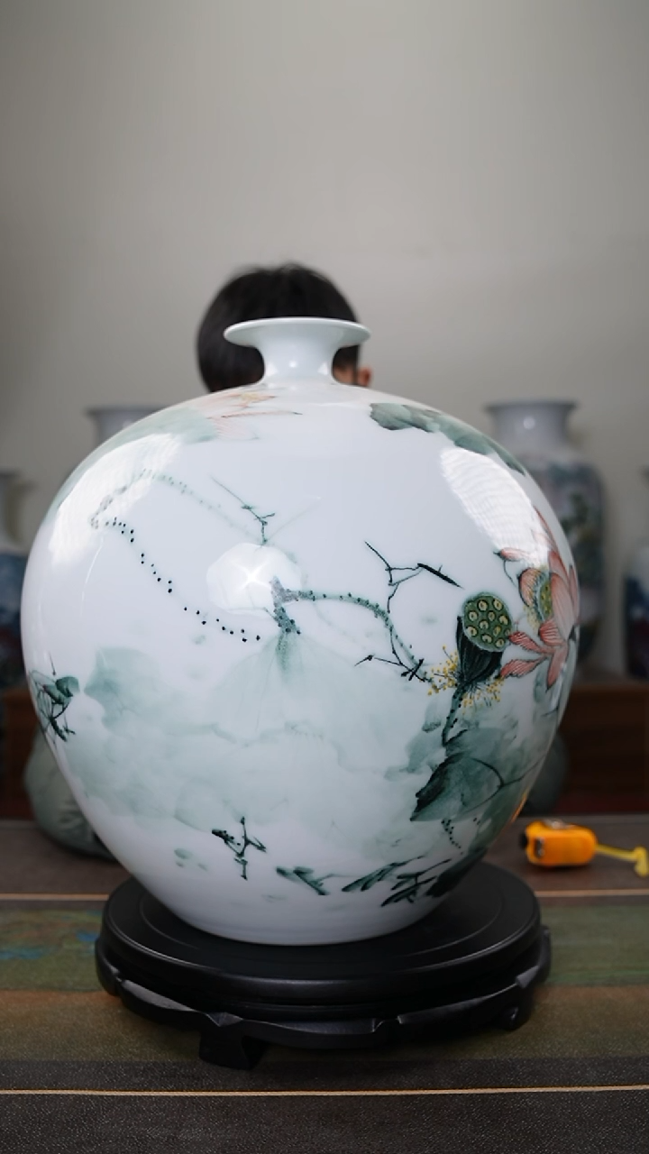 【闪购商品】摆件瓷造确保手工手绘作品