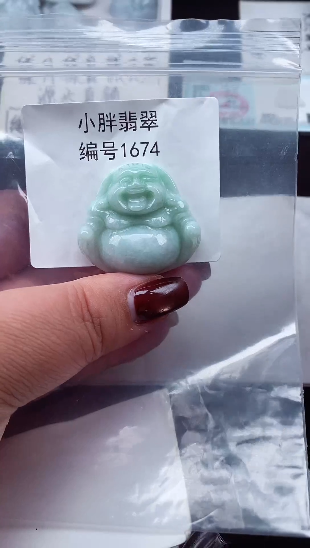 颈饰未镶嵌翡翠缅甸天然A货翡翠1674