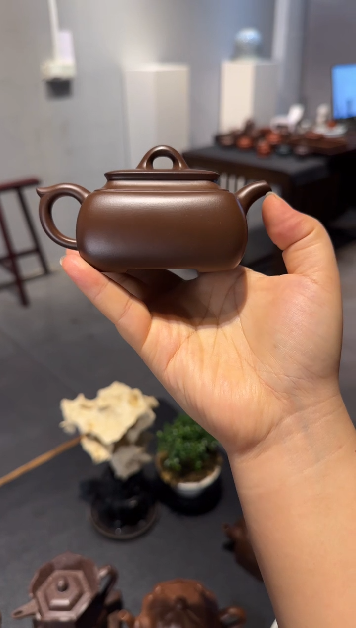 茶壶紫砂?****?长四方 紫砂壶