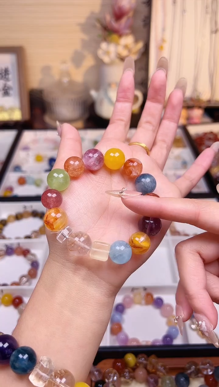 未镶嵌手串水晶大多宝