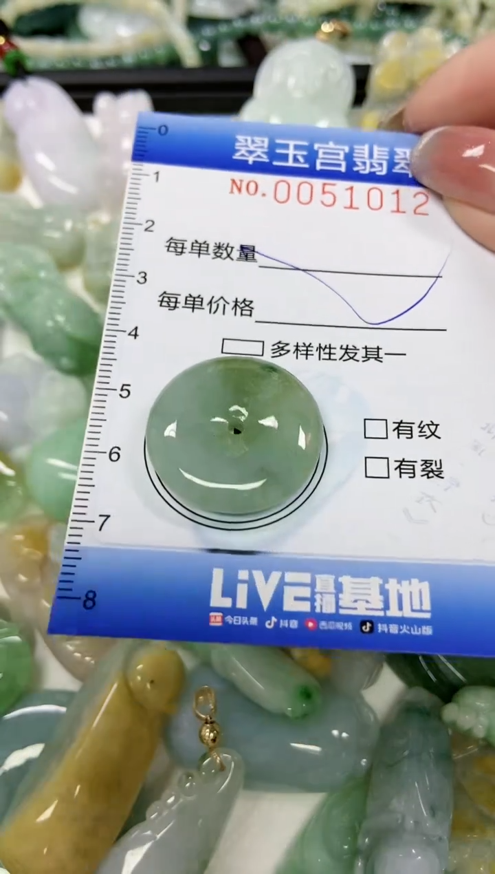 【闪购商品】翡翠颈饰未镶嵌闪购0051012