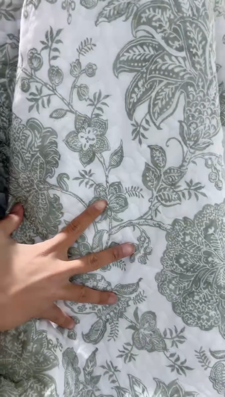 棉200*230纯棉床盖120号微瑕