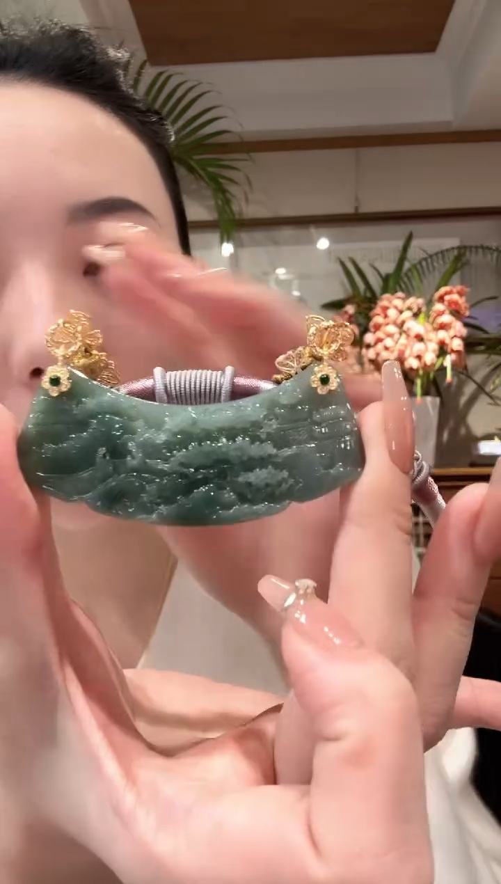 【闪购商品】翡翠颈饰未镶嵌国风