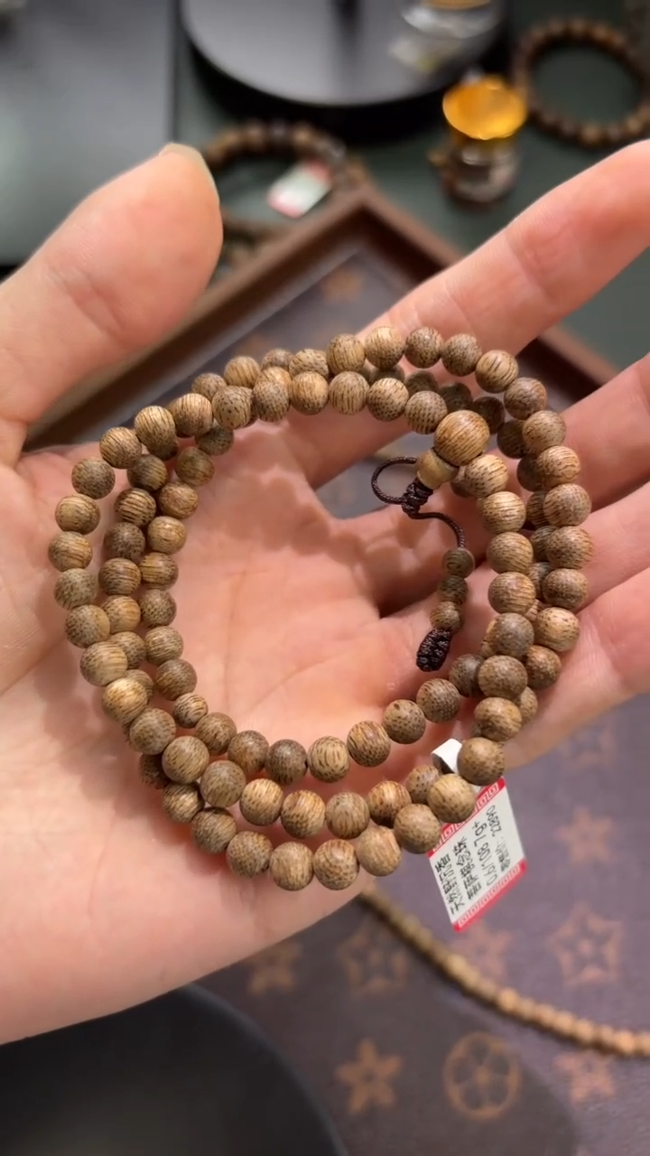 【闪购商品】沉香手串菩萨棋0.6念珠 多样性发一