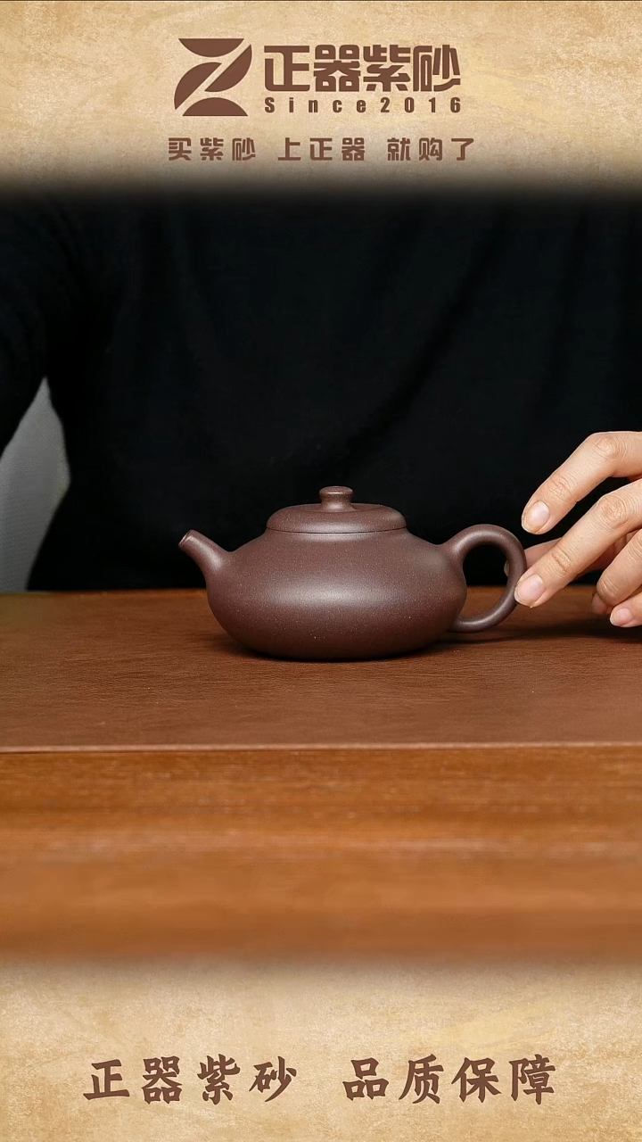 茶壶紫砂范兆丰 合欢 底槽清230CC