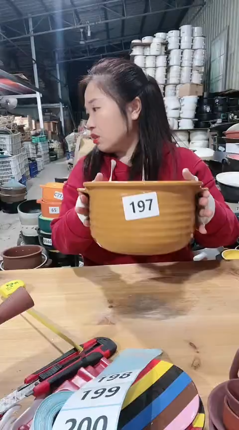 【闪购商品】197瑕疵咖色锅不带盖