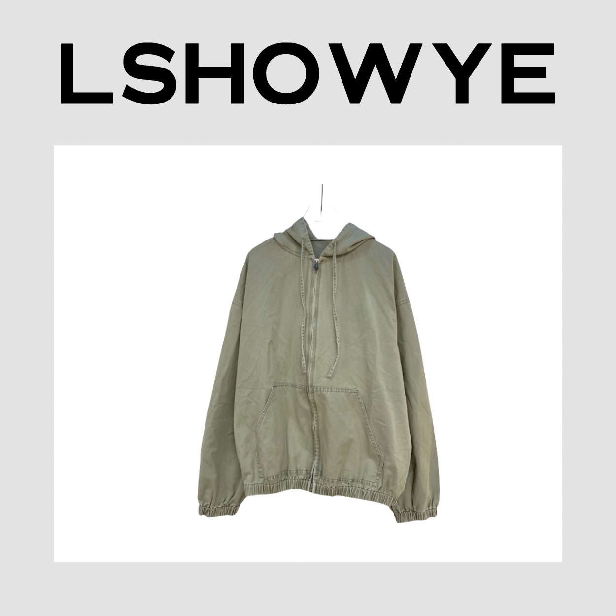 LSHOWYE｜洗水炒色开衫 7FF116