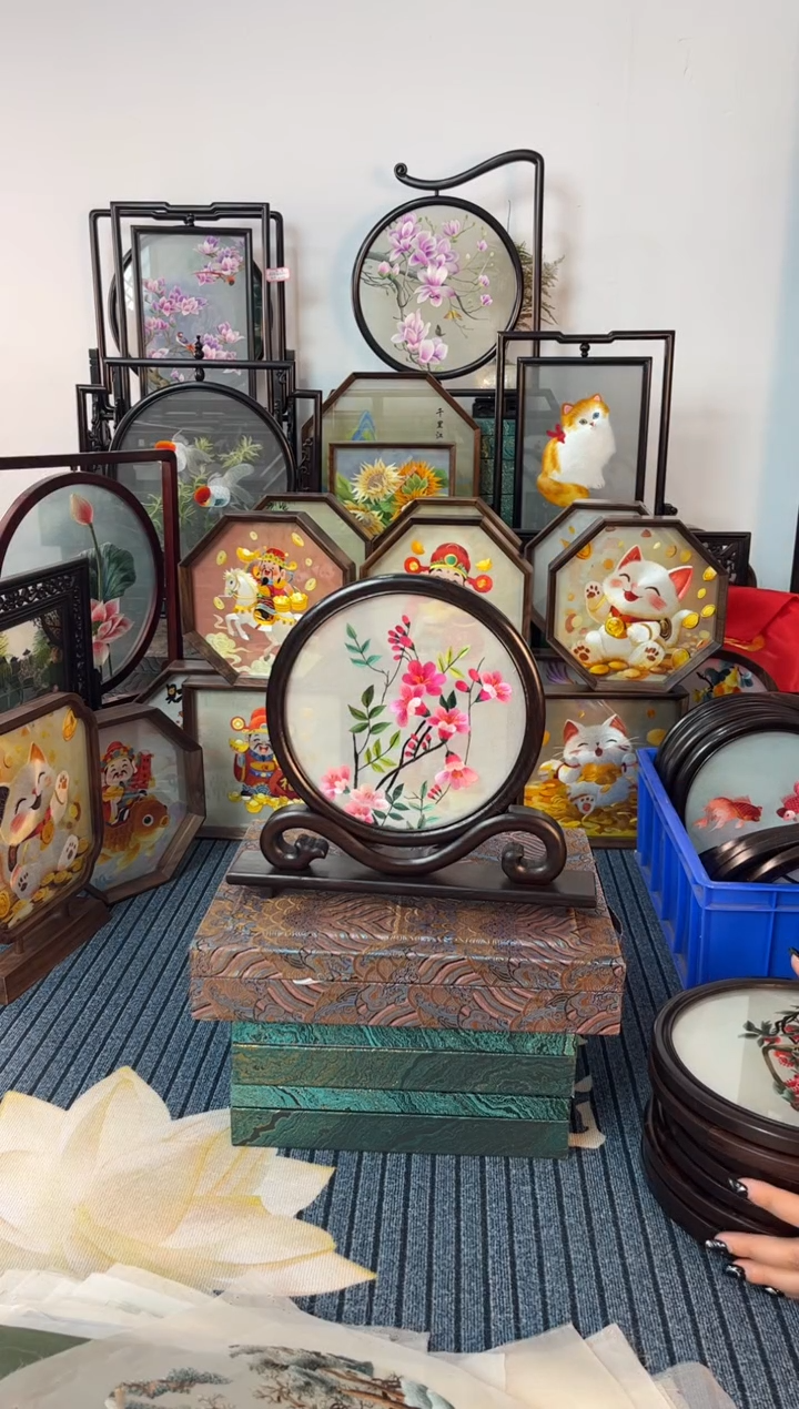 刺绣苏绣手工刺绣绣品