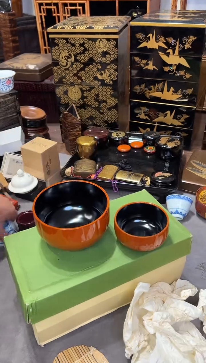 碗 十只  大漆漆器大漆漆器