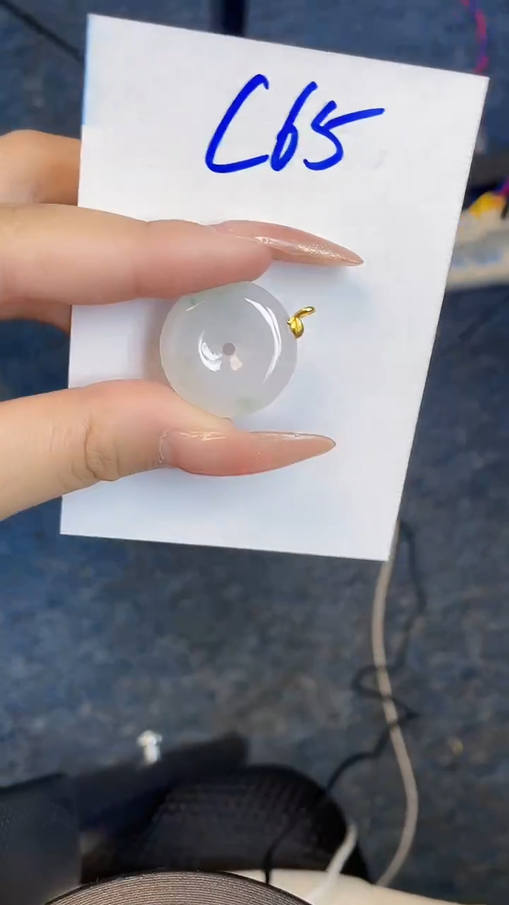 【闪购商品】翡翠颈饰18K金镶嵌00000000