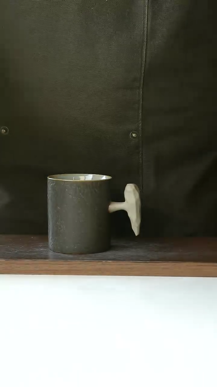 【闪购商品】陶瓷锤纹公道杯220ml@4-2@