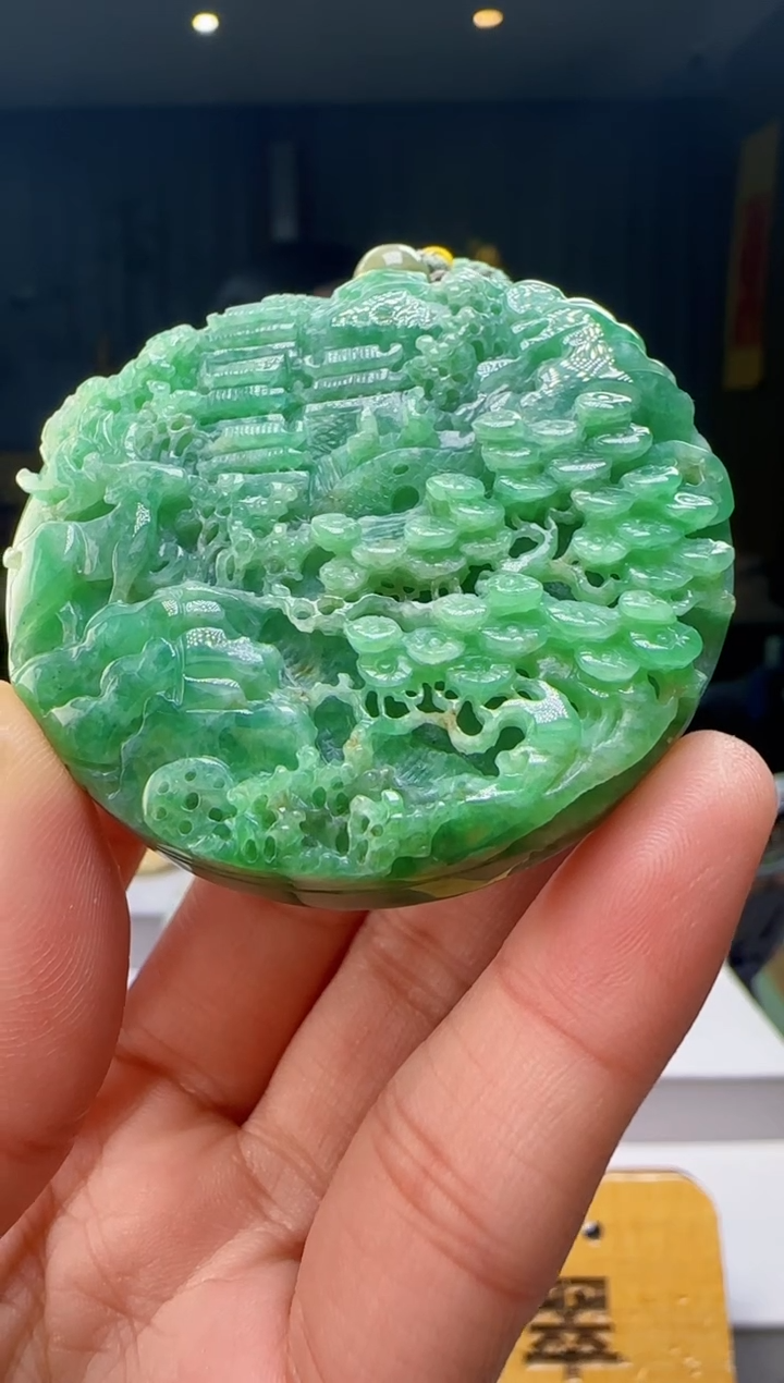 吊坠(不含链)未镶嵌翡翠HH@@960Q3J22893