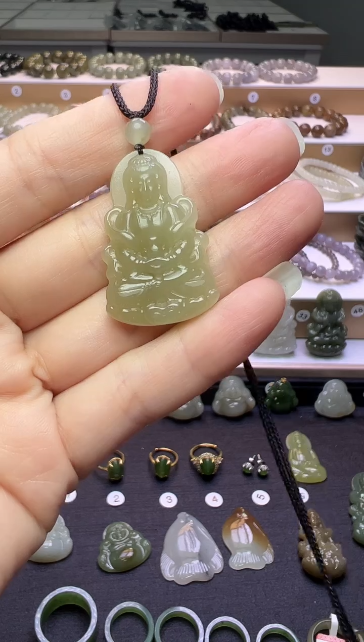 颈饰未镶嵌和田玉198号链接