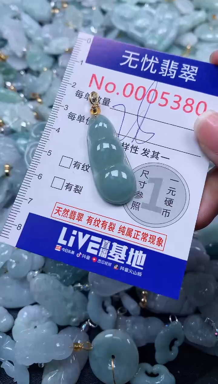颈饰未镶嵌翡翠5380