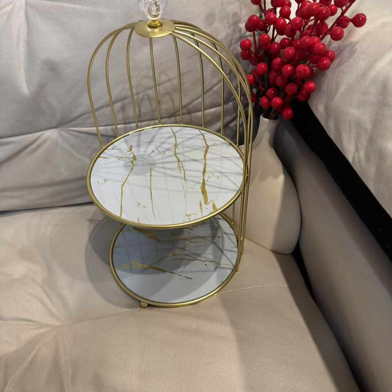 双层鸟笼置物架随机发 GC