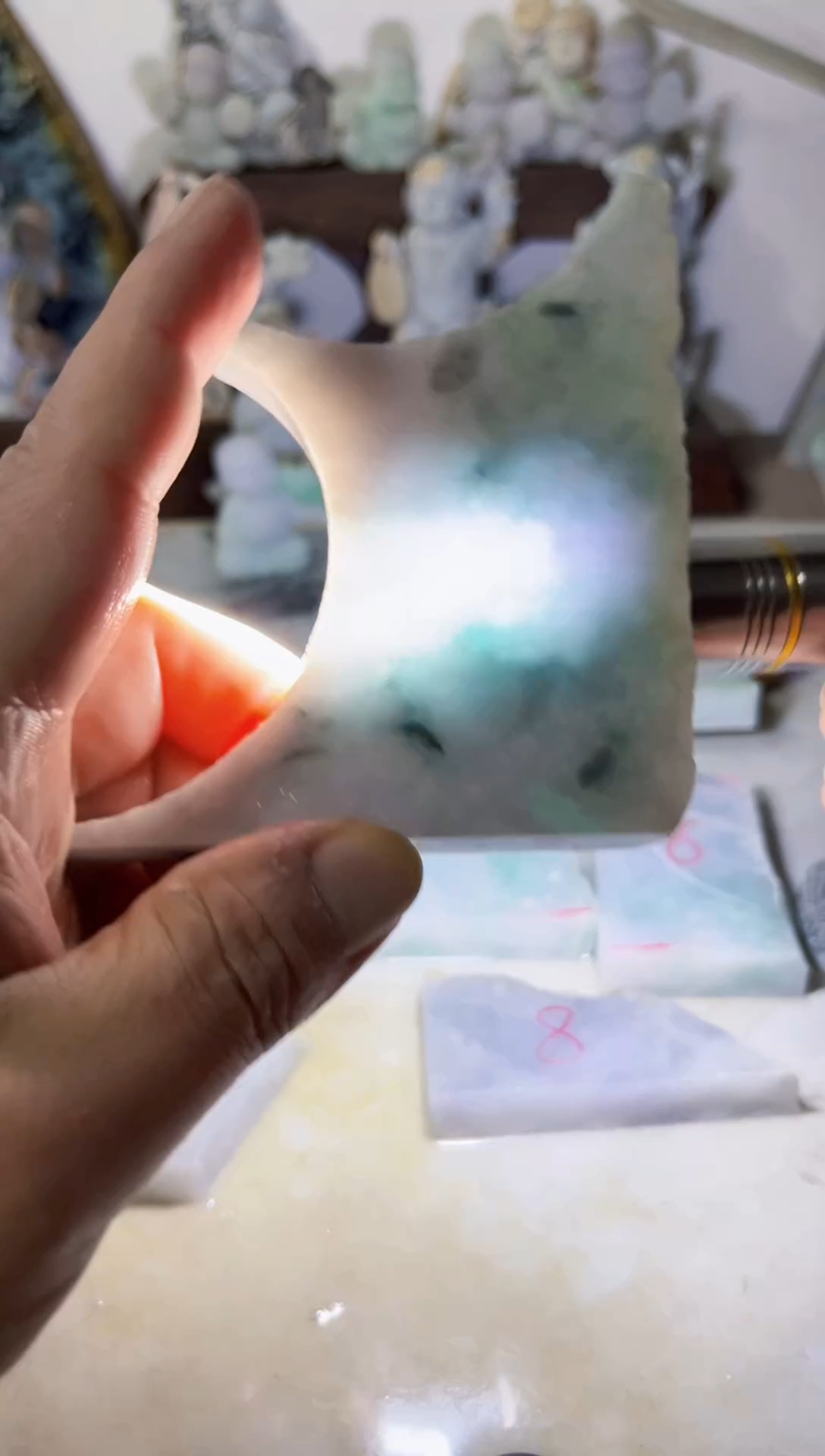 【闪购商品】翡翠吊坠(不含链)未镶嵌A964