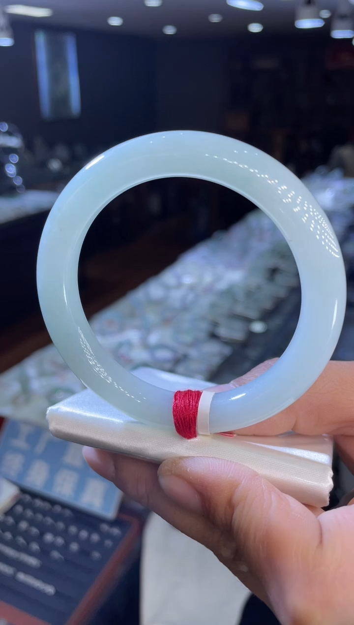 未镶嵌手镯翡翠圆条57-58