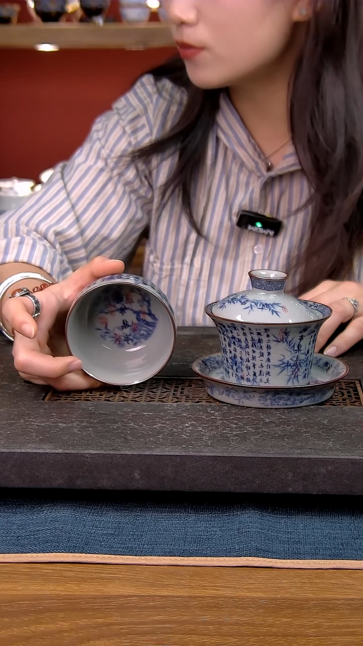 简装家用款2件套 老陶泥开片纹陶瓷茶具