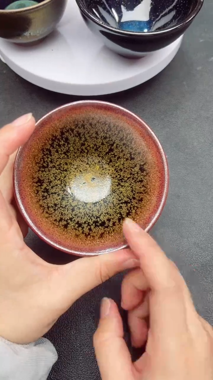 【闪购商品】茶盏407微瑕建盏建盏
