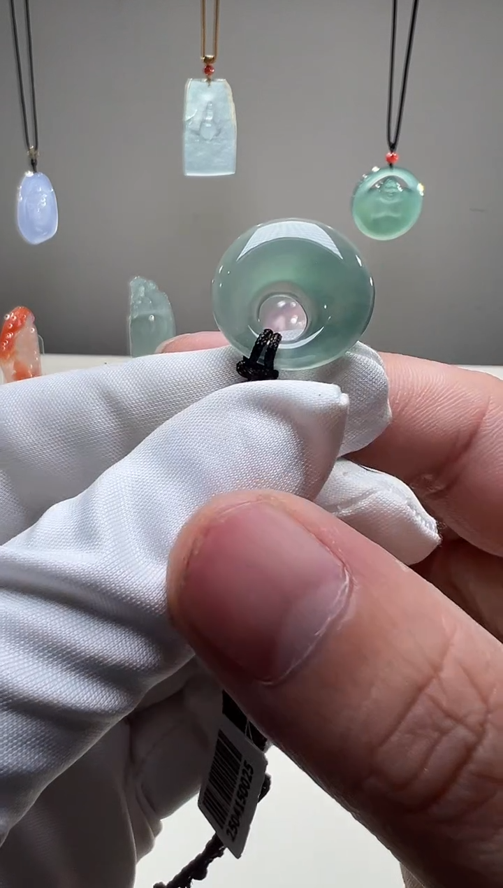 吊坠(不含链)未镶嵌翡翠公主扣