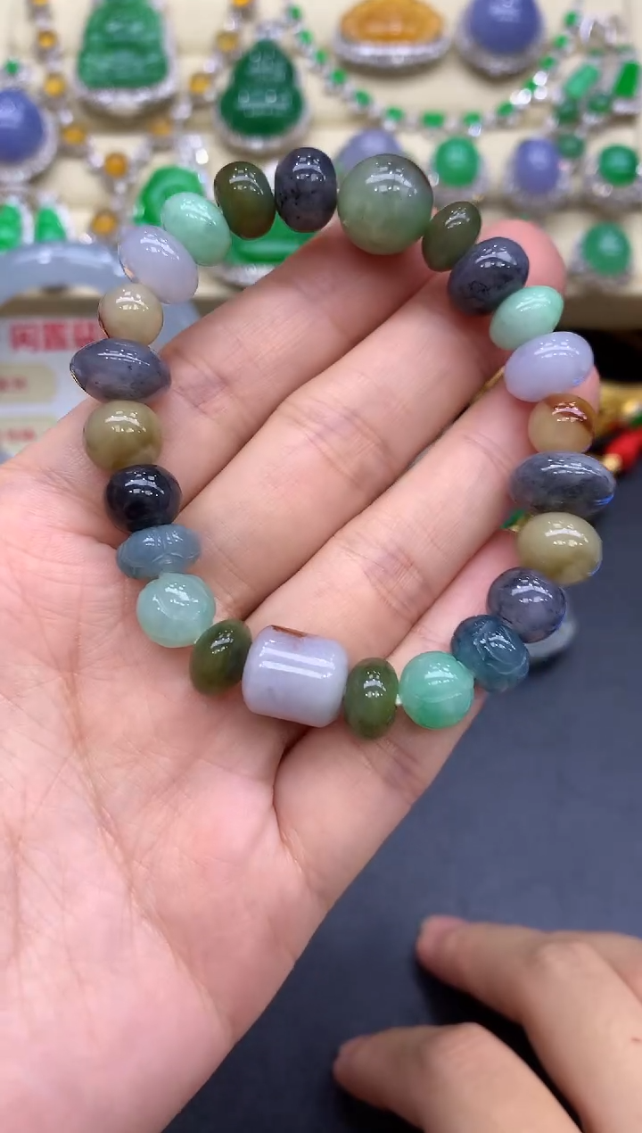 未镶嵌手串翡翠用****6202-中国好珍宝