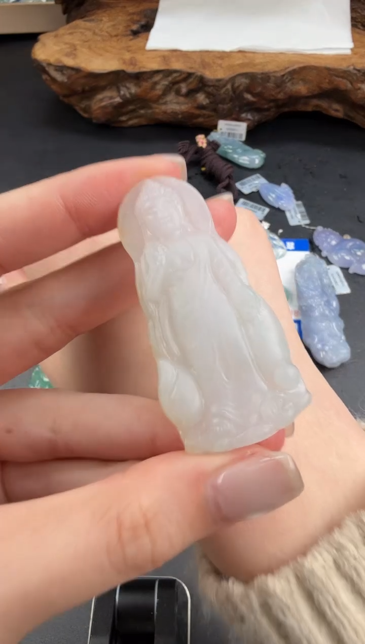 未镶嵌定制翡翠翡翠饰品-258 毛货