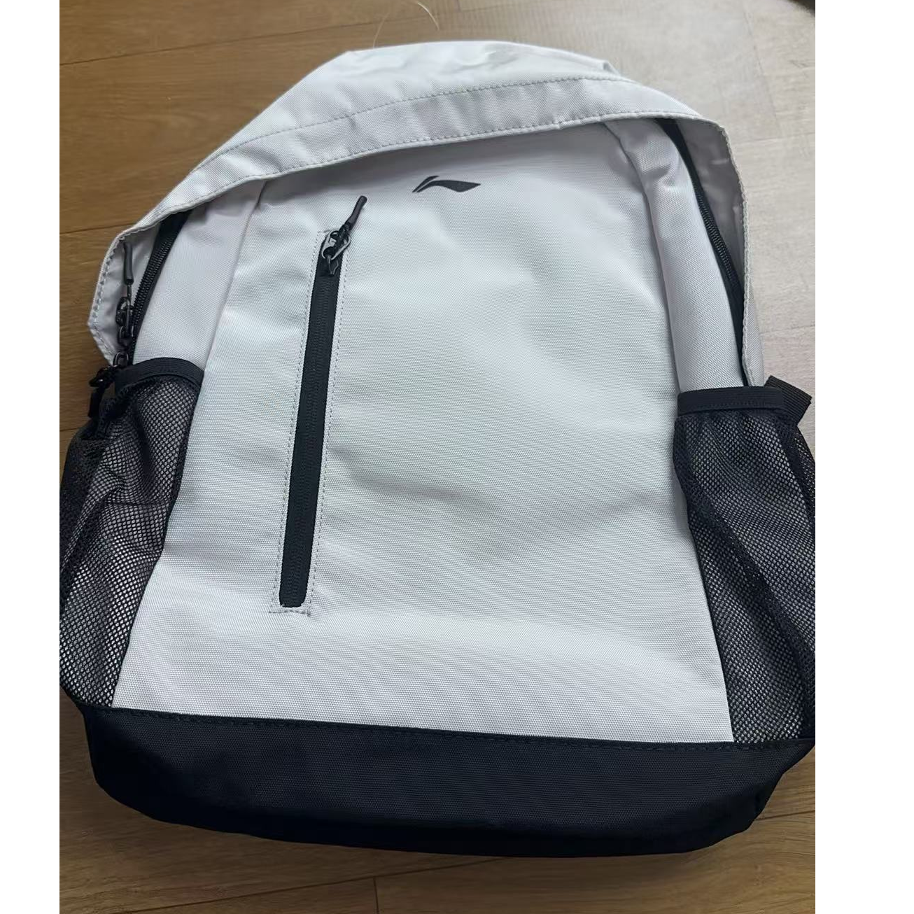 ZC  B358  李宁黑灰色单双背包书包微瑕疵不退不换