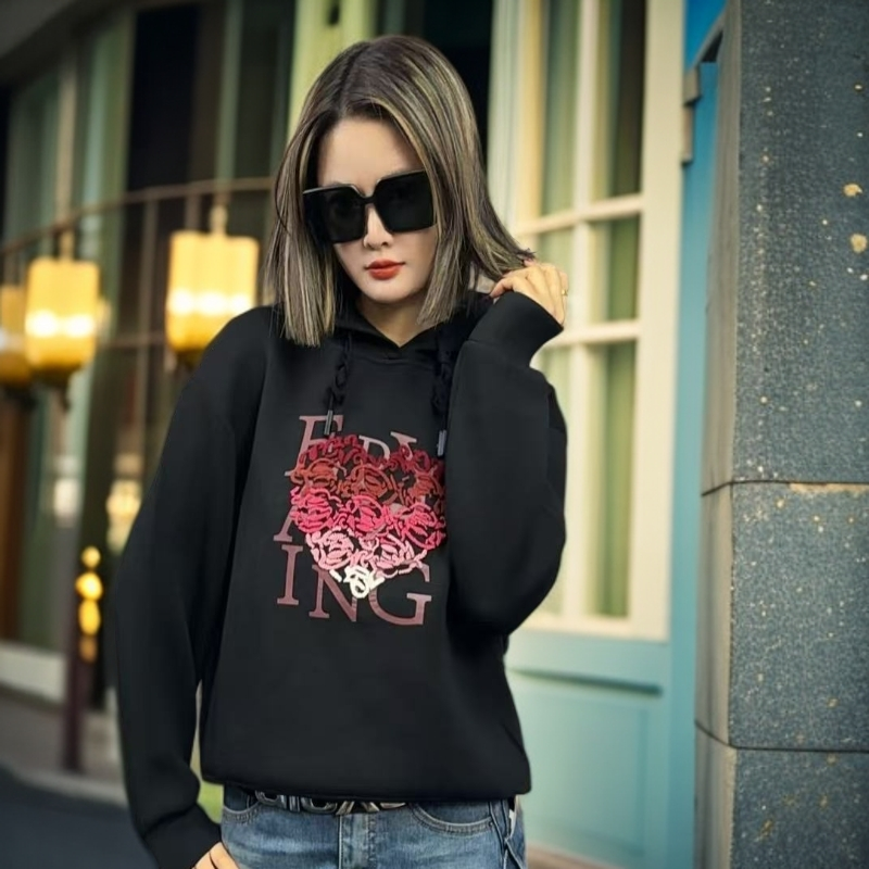 仙姐姐小众时尚秋冬连帽卫衣长袖百搭休闲上衣带领悦后即焚