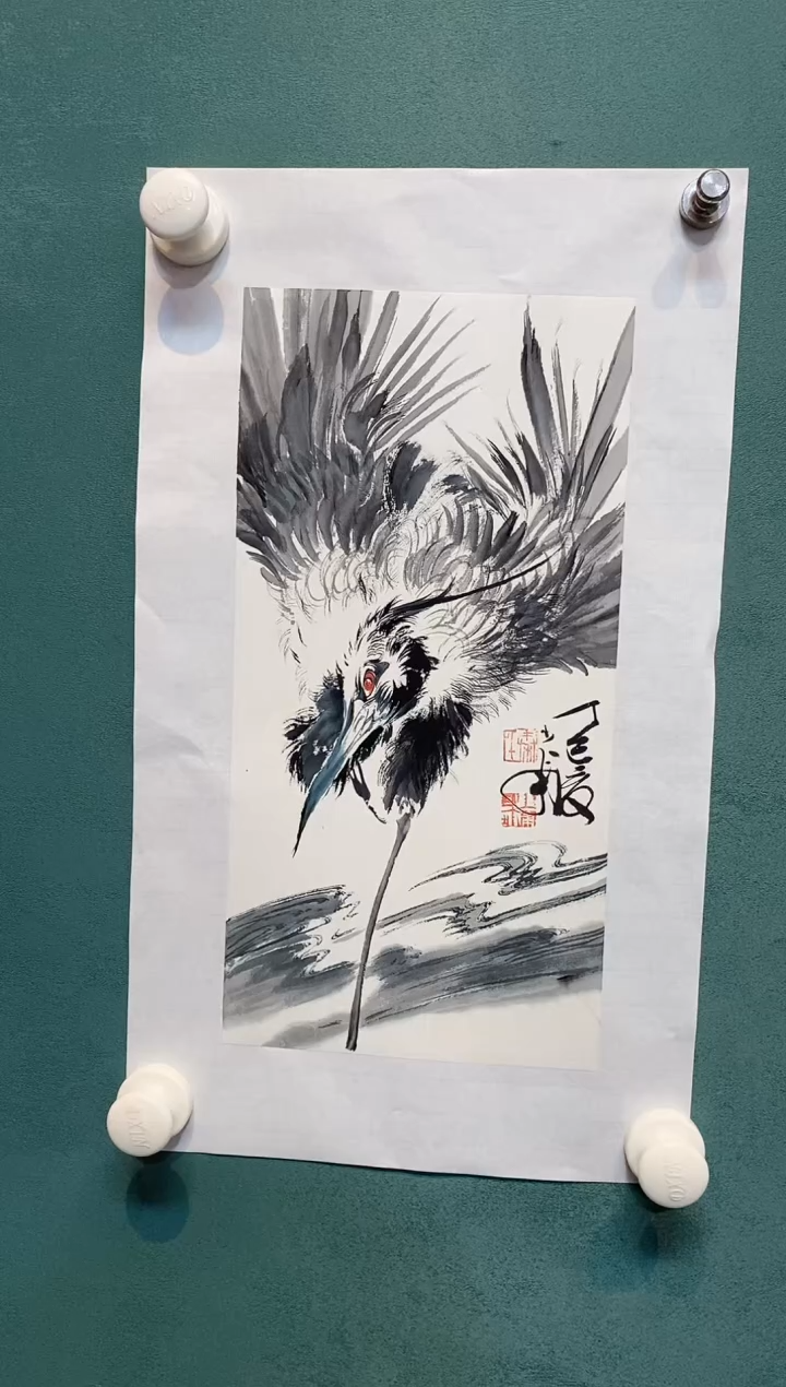 国画我***高秦少甫老师国画福利