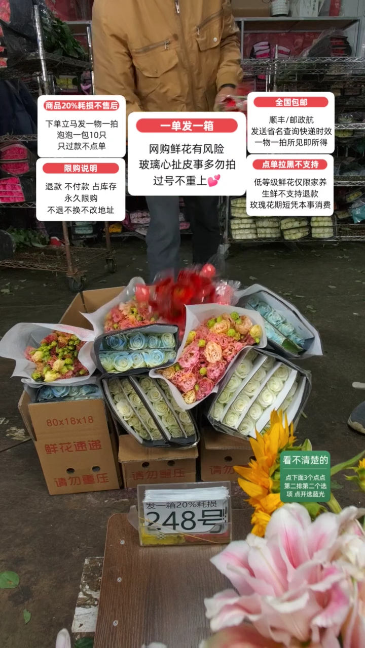 20%耗损发一箱❤号248
