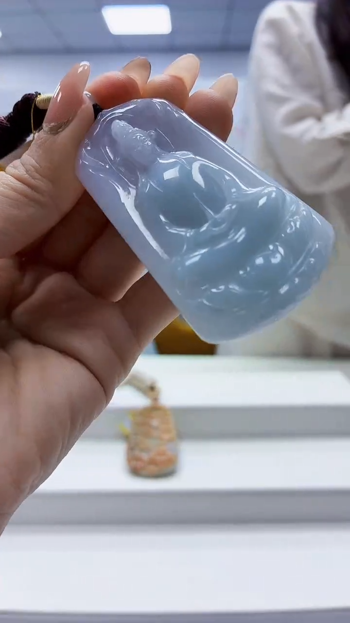 未镶嵌定制翡翠3099ty-毛货挂件98