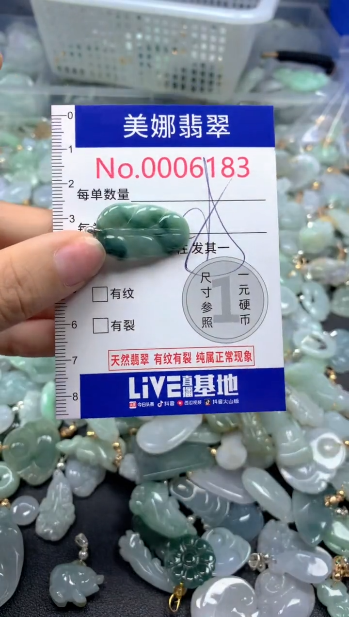 颈饰未镶嵌翡翠6183