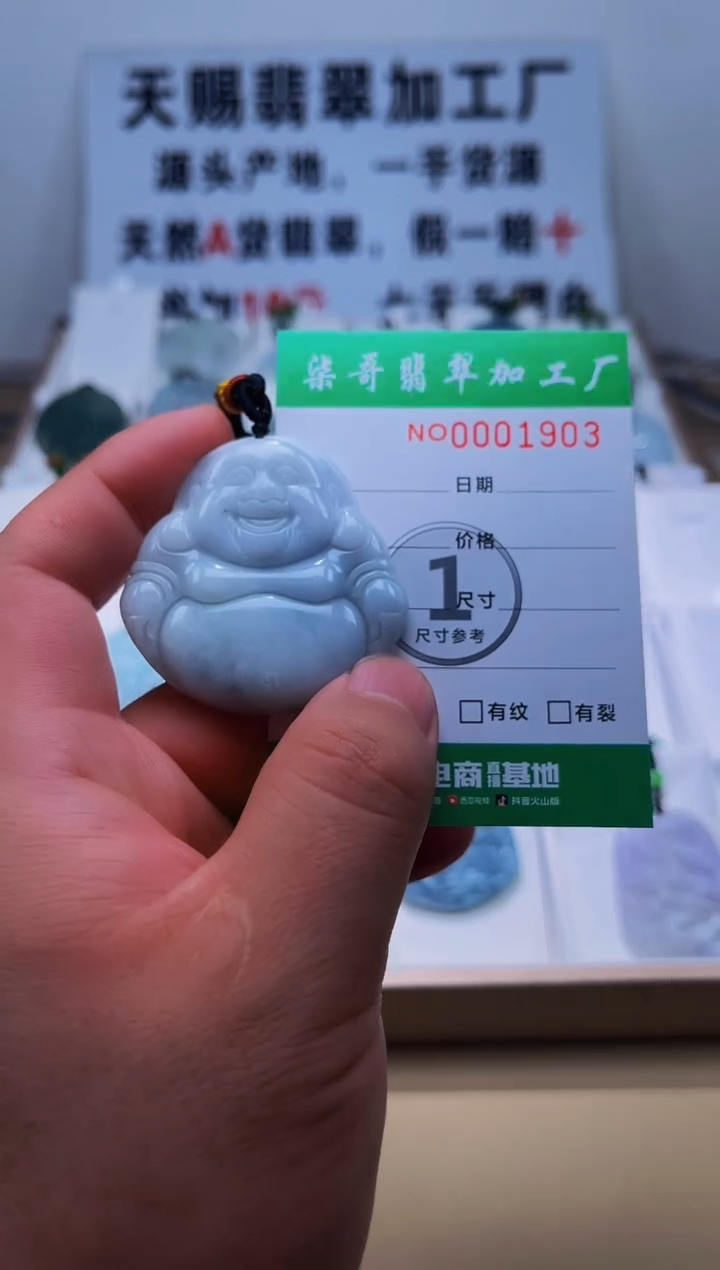 【闪购商品】翡翠颈饰未镶嵌天赐翡翠加工厂闪购商品20250113