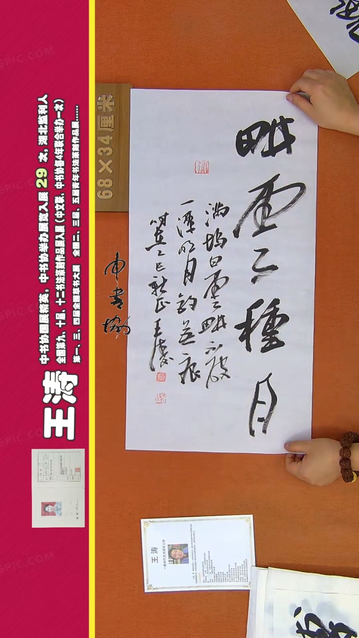 【闪购商品】书法87王涛书法作品