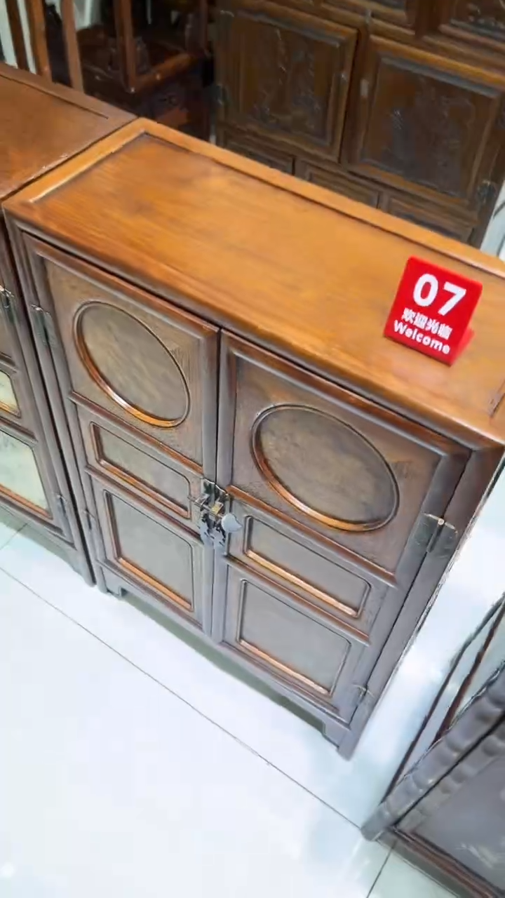 【闪购商品】木收纳柜收纳柜 收纳柜