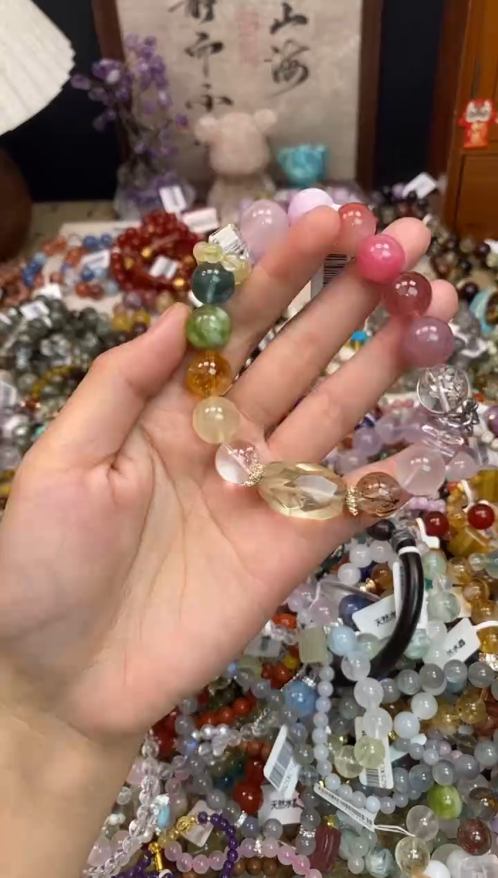 未镶嵌手链水晶376