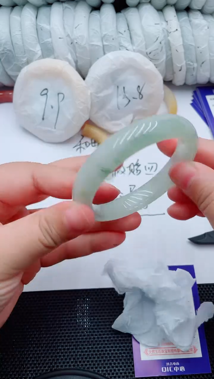 石英质玉手镯未镶嵌F39-58-59