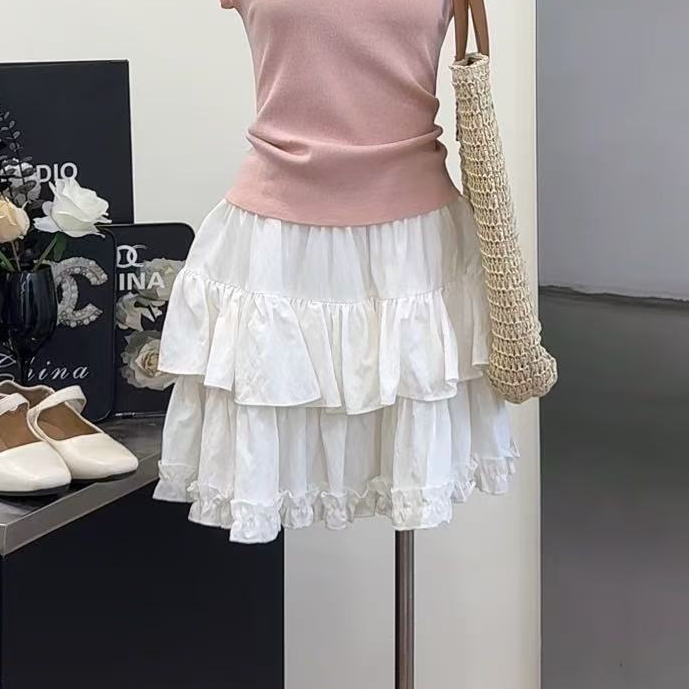 【苏兰文】百搭高级感半裙-9905