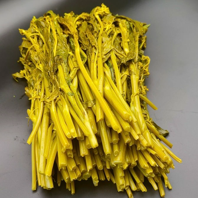罗平小油菜酸菜产地直发传统发酵工艺精选原料