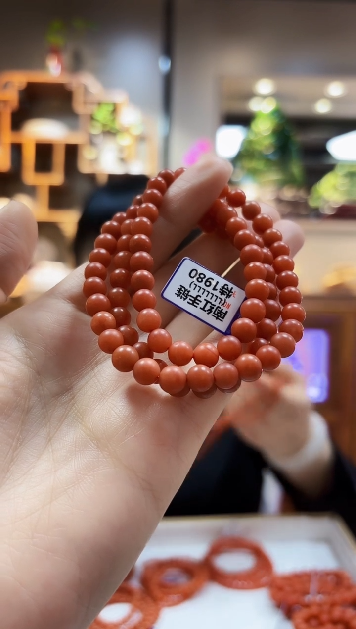 【闪购商品】南红玛瑙手链未镶嵌6.7手链
