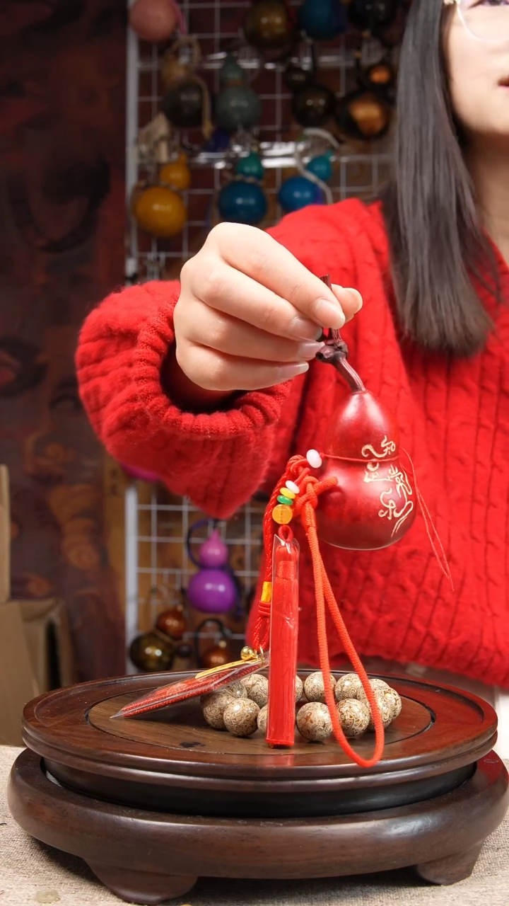 【闪购商品】692号大漆葫芦摆件挂件