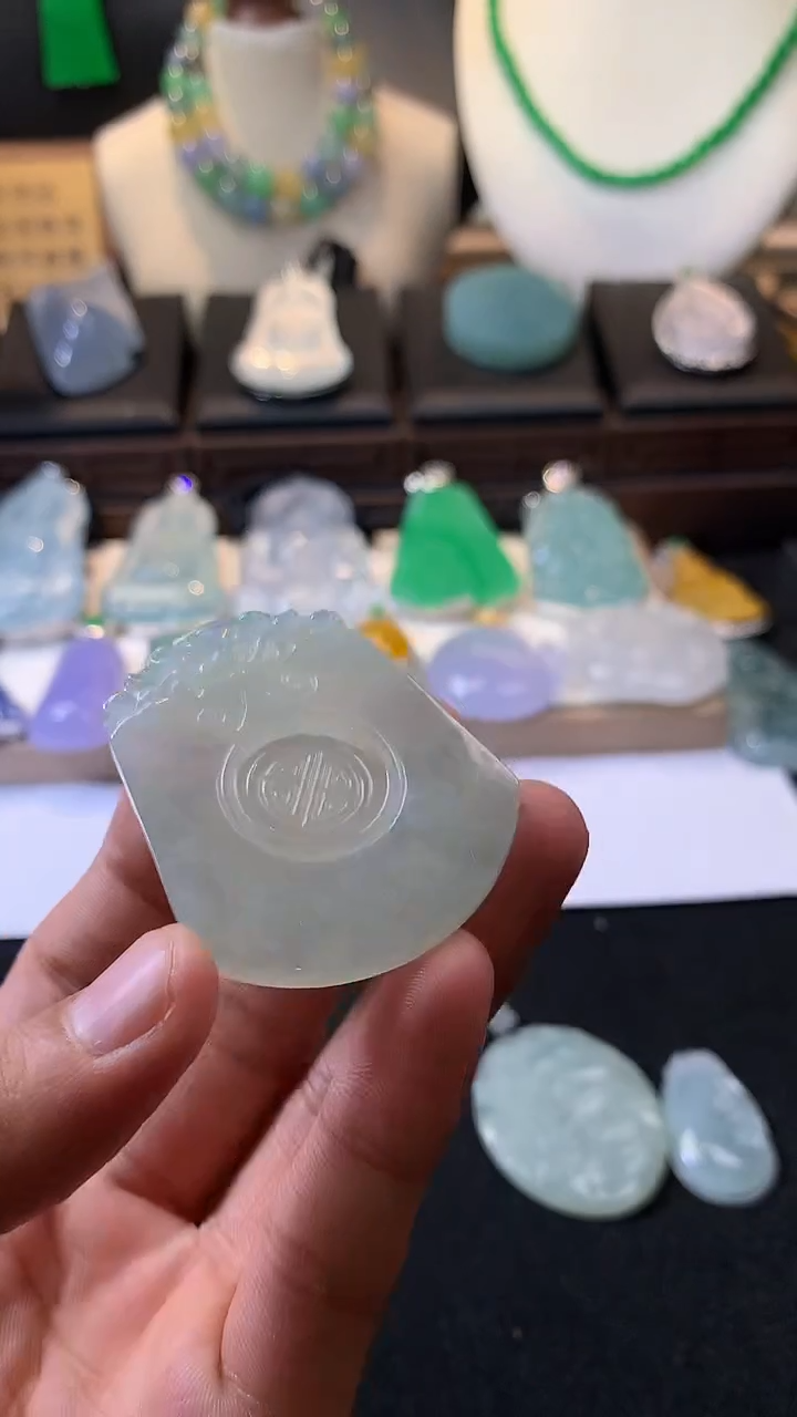 未镶嵌定制翡翠日*3906毛货不退不换