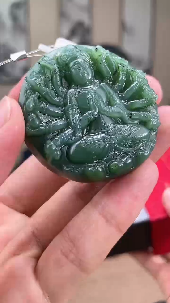 和田玉未镶嵌颈饰多样性拍一发一040043