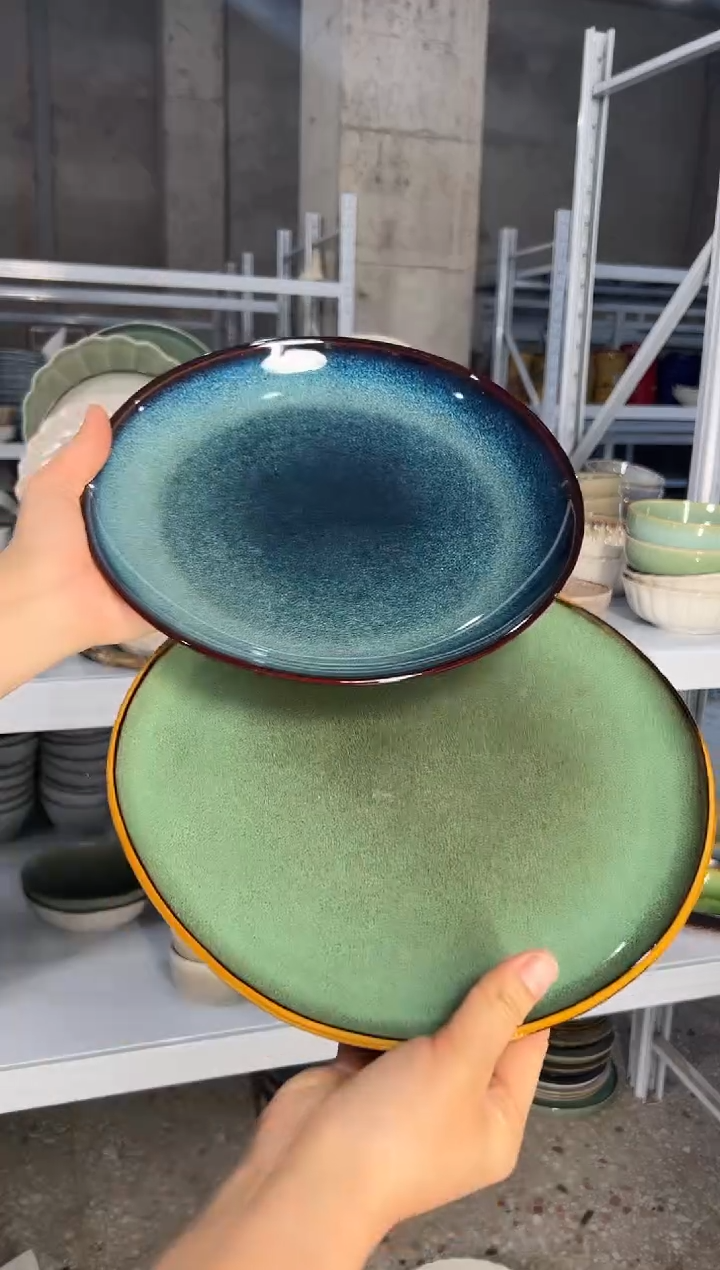 陶瓷外贸尾货瑕疵满20包邮X2 大盘组合