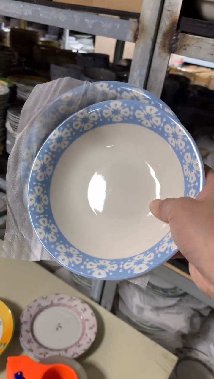 【闪购商品】瓷片陶瓷原单CC350餐具2个