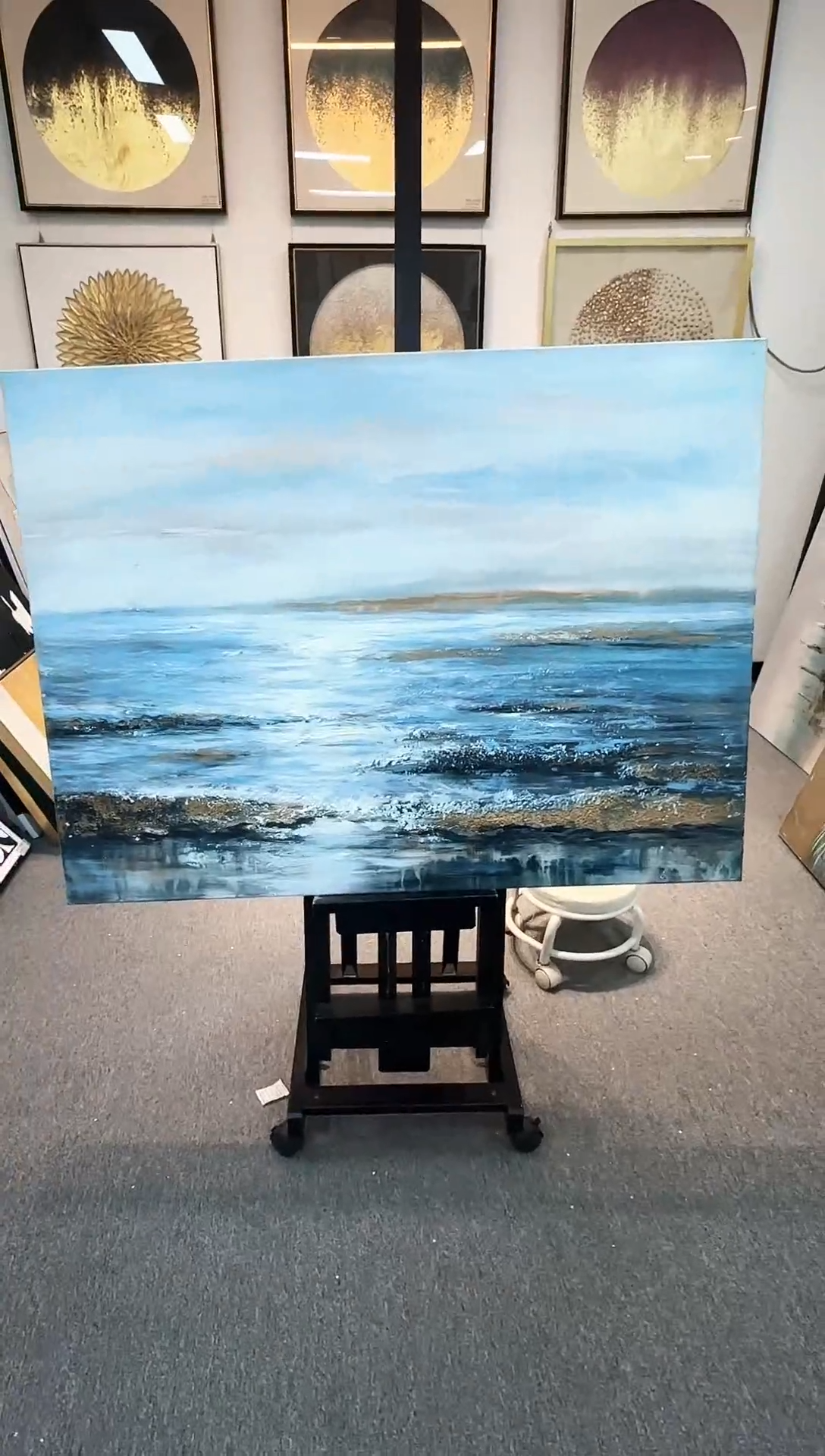 168现代艺术装饰画油画90cm*120cm