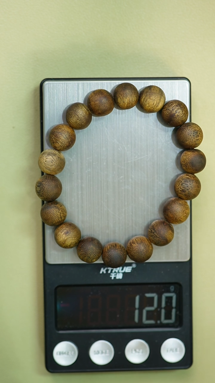 【闪购商品】沉香手串12mm圆珠单圈12g+