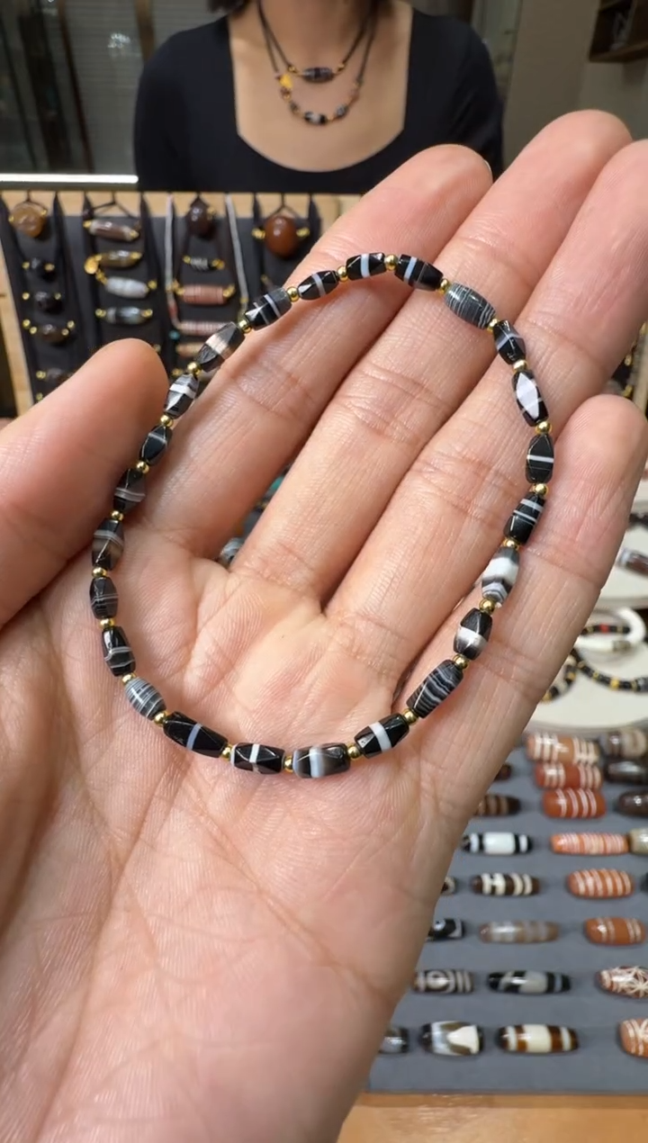 【闪购商品】玛瑙/玉髓珠宝半成品未镶嵌玛瑙珠手串